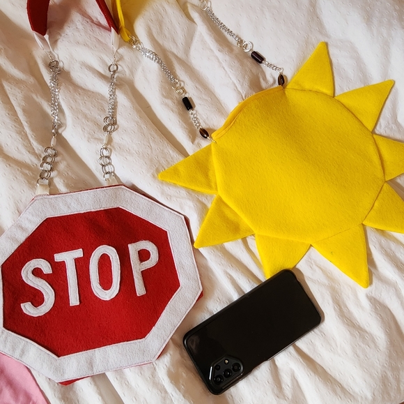 Stop sign tote bag - Picture 5 of 7